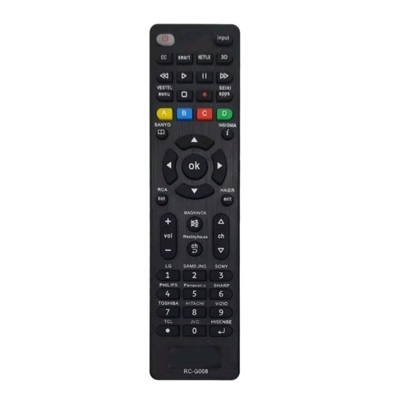 New RC-G008 Universal Remote Control for LG Sony Samsung Panasonic Sharp etc. TV - Picture 1 of 2